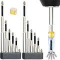 High Magnetic Screwdriver Drill Bit Set, 12Pcs  New K5 Impact Resistant Non Slip Bit, Magnetic Screwdriver Bits, Electric Screwdriver Set, 25 50 65 70 90 150mm(2 sets)