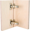 110 Degree Face Frame, Inset Hinge with  (Set of 2)